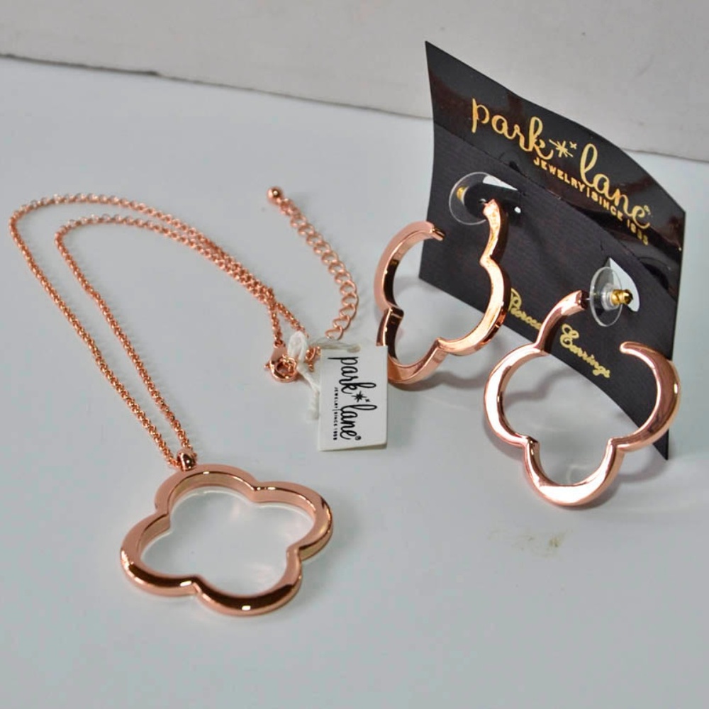 PARK LANE JOYRIDE PIERCED EARRINGS NECKLACE SET